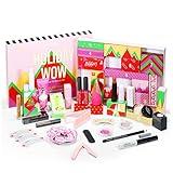 Makeup Advent Calendar 2024, 20Days Countdown Calendar Makeup Boxes for New Year, Beauty Skin Care Advent Cosmeticscalendar 2024 for Teens Girls Women