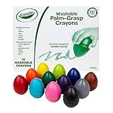 Crayola Egg Crayons (12ct), Jumbo Washable Crayons, Big Crayons For Toddlers, Preschool Art Supplies, Toddler Gifts, Ages 1+