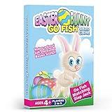 Arizona GameCo Easter Bunny Go Fish Card Game | Kids Ages 4-9 | Play 3 Fun Games Including Go Fish, Slap Jack & Old Maid Using 1 Deck | an Ideal Easter Gift or Use as Basket Stuffers for Girls & Boys