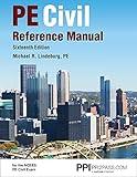 PPI PE Civil Reference Manual, 16th Edition, A Comprehensive Civil Engineering Review Book