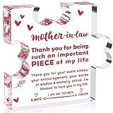 Mother In Law Gifts from Daughter In Law Best Mom Ever Gifts Thank You Gifts for Mom Mother of the Groom Mother In Law Birthday Christmas Gifts for Mother In Law for Home Decorative Signs & Plaques