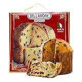 Traditional Italian Panettone Bread 2lbs | Imported from Italy | Italian Cake with Raisins and Dried Candied Orange Peels