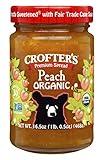 Crofters Peach Organic Premium Spread, 16.5 Oz