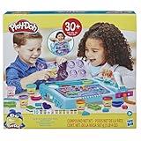 Play-Doh Set On The Go Imagine and Store Studio, with 30 Tools and 10 Cans of Modeling Compound, Travel Toys for 3 Year Old Girls and Boys and Up, Non-Toxic