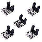 HiLetgo 5pcs LM393 Correlation Photoelectric Sensor Opposite-type Infrared Count Sensor