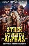 Stuck between the Alphas: An Enemies to Lovers Forbidden Love Surprise Pregnancy Paranormal Shifter Romance (Werewolves and Skinshifters Book 3)