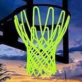 Mr Warm Basketball Net Outdoor, 2024 Upgrade Basketball Net, All Weather Anti Whip Basketball Net Replacement -12 Loops