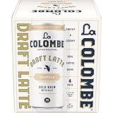 La Colombe Vanilla Draft Latte - 9 Fl. Oz. 4 Pack - 100% Arabica, Single-Origin, Brazilian Cold Brew Coffee with Lactose-Free Foamy Milk, Premium Coffee On the Go, 115mg Natural Caffeine