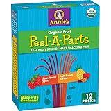 Annie's Organic Fruit Peel-A-Parts Fruit Snacks, Strawberry and Fruit Punch, 12 packs, 6.7 oz.