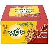 BelVita Cinnamon Brown Sugar Breakfast Biscuits, 8 Packs (4 Biscuits Per Pack)