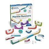 Learning Resources STEM Explorers Marble Runners - 18 Pieces, Ages 5+ STEM Toys and Activities for Kids, Brain Teaser Toys and Games, Kindergarten Games