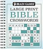 Brain Games - Large Print Bible Crosswords (Brain Games - Bible)