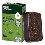 Poison Ivy Soap Bar | All Natural Poison Ivy Treatment | Anti-Itch Skin Cleanser Bar Wash for Poison Ivy, Poison Oak & Sumac | Soothes & Relieves Rashes | 2.9 Ounces | Marie Originals