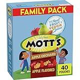 Mott's Fruit Flavored Snacks, Apple Orchard, Gluten Free Snack, Family Pack, 40 Ct, 32 oz