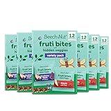 Beech-Nut Toddler Snacks Fruti Bites with Hidden Veggies Quinoa & Chia, Fruit Snack Variety Pack for Babies and Toddlers, 6 Boxes (72 Individually Wrapped Packs)