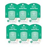 Amazon Basics Extra Comfort Mint Dental Floss, 40 m (Pack of 6)