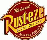 Rust-Eze Car Bumper Sticker 5" x 5"