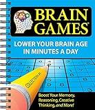 Brain Games #1: Lower Your Brain Age in Minutes a Day (Volume 1)