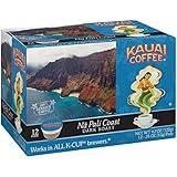 Kauai Coffee Na Pali Coast Dark Roast - Compatible with Keurig Pods K-Cup Brewers (1 Pack of 12 Single-Serve Cups)