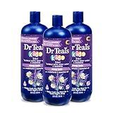 Dr Teal's Kids 3-in-1 Sleep Bath: Bubble Bath, Body Wash & Shampoo with Melatonin & Essential Oil, 20 fl oz (Pack of 3)