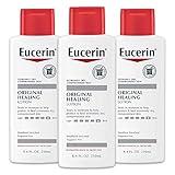 Eucerin Original Healing Lotion - Fragrance Free, Rich Lotion for Extremely Dry Skin - 8.4 fl. oz. Bottle (Pack of 3)