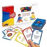 StrongSuit Chitchat Connect Conversation Cards for Kids Game - Engaging Conversation Starter Cards, Ice Breaker, Therapy Games - Ideal for Therapists & Parents - Develop Communication & Social Skills