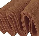 Felt Fabric | 72" inches Wide & 1.6mm Thick Camel Fabric | Non-Stiff, Soft Fabric Material | Felt Fabric by The Yard | Soft Felt Roll for Crafts, Sewing and Padding | 2 Yards Fabric Camel