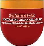 Arvazallia Hydrating Argan Oil Hair Mask and Deep Conditioner for Dry or Damaged Hair - 8.45 Oz