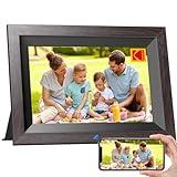 KODAK Digital Picture Frame, 32G10.1 Inch WiFi Digital Photo Frame 1280x800 HD IPS Touch Screen, Auto-Rotate, Share Photos and Videos via KODAK App, for Friends and Family