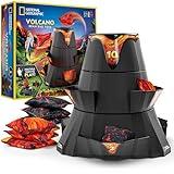 NATIONAL GEOGRAPHIC Volcano Bean Bag Toss Backyard Game Set - 5 Games, Bean Bags for Tossing, Yard Games for Kids, Outdoor Games, Patio Games (Amazon Exclusive)