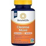 Renew Life Detox Cleanse More, Reduces Bloating and Restores Regularity, Overnight Constipation Relief, Soy, Dairy and gluten-free, 100 Capsules