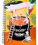 Kids Cooking Journal, Blank Cookbook, Children Recipe Notebook, 100+ Stickers Included