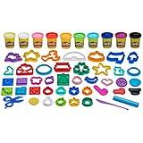 Play-Doh Holiday Set of Tools, 43 Accessories & 10 Modeling Compound Colors, Non Candy Halloween Handout Toys & Party Favors, Kids Arts & Crafts, Preschool Toys, Ages 3+ (Amazon Exclusive)