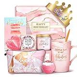 Jumway Not A Day Over Fabulous Mug Gifts Set- Birthday Gifts for Women - Funny Birthday Gift Ideas for Her,Friends, Coworkers, Her, Wife, Mom, Daughter, Sister, Aunt Ceramic Marble Mug 14 Oz