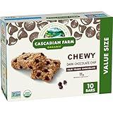 Cascadian Farm Organic Chocolate Chip Granola Bars, 10 ct, 12.3 oz