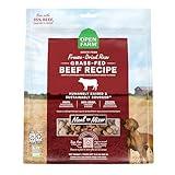 Open Farm Freeze Dried Raw Dog Food, Humanely Raised Meat Recipe with Non-GMO Superfoods and No Artificial Flavors or Preservatives (13.5 Ounce (Pack of 1), Grass Fed Beef Recipe)