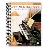 Alfred's Basic Adult All-In-One Piano Course : Lesson, Theory, Technic