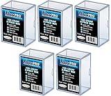 Ultra Pro Pack of 5 - 100 Count 2 Piece Storage Box