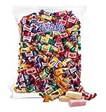 Assorted Taffy Candy, Fruit and Berry Flavored Chews, 1.5-Pound Pack