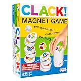 AMIGO Games Clack! Categories - Exciting Kids Magnetic Stacking Game for 2-8 players Ages 7+ | Fun, Educational, & Fast-Paced Family Game