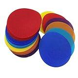 Carpet Markers 5" for Kids, Multicolor Spot Circle Markers for Classroom Teachers, Preschool and Kindergarten (90 Packs of Circle)