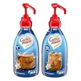 Nestle Coffee mate Coffee Creamer, French Vanilla, Concentrated Liquid Pump Bottle, Non Dairy, No Refrigeration, 50.7 fl oz (Pack of 2)