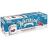 Waterloo Sparkling Water, Summer Berry Naturally Flavored, 12 Fl Oz Cans (Pack of 12) – Zero Calories and Zero Sugar or Sweeteners of Any Kind