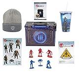 Toynk Gears of War 5 Video Game Collectors Edition Looksee Ammo Tin with Grey Beanie, Action Figures and Exclusive DLC Content