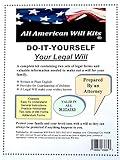 Do-It-Yourself Legal Will Kit – Come with Two Sets – No Printing – No Downloading - No CD is Required - Prepared by an Attorney - Valid in All 50 States., Multicolor