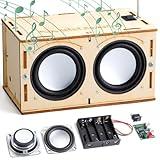 STEM Science Kits for Kids Age 8-12, Build Your Own Bluetooth Speaker - Teen Boys Gifts for 12 11 10 Year Old Boy Toys, DIY STEM Crafts Science Experiments for Kids Toys 8-13 and up