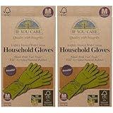 If You Care Household Latex Gloves - FSC Certified - Medium, 1 ct