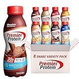 Premier Protein, Protein Shake, 8 Flavor Variety Pack, 30g Protein, 1g Sugar, 24 Vitamins & Minerals, Nutrients to Support Immune Health 11.5 Fl Oz (8 Pack)