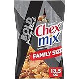 Chex Mix Bold Party Blend Savory Snack Mix, Family Size, 13.5 oz