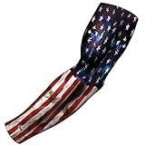 Pro-Fit Sports Compression Arm Sleeve (Single) Patriotic Designs